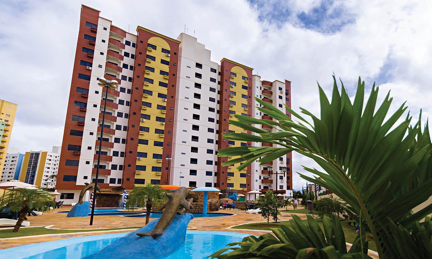 شقة Golden Dolphin Supreme - Viva Ferias كلدس نوفاس المظهر الخارجي الصورة